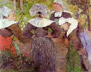 Paul Gauguin Four Breton Women Germany oil painting reproduction